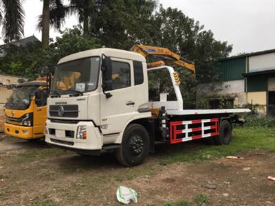 Xe cứu hộ giao thông Dongfeng gắn cẩu gấp XCMG SQ3.2ZK2 3,2 tấn