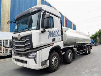 Xe bồn chở xăng dầu Howo Max 22 khối