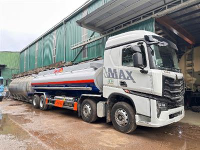 Xe bồn chở xăng dầu Howo Max 22 khối